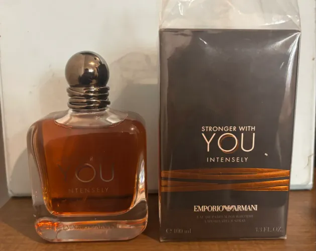 Perfume Stronger With You Intensely Giorgio Armani Masculino Eau de Parfum 100ml
