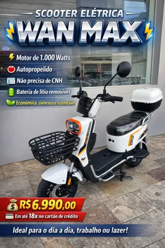Scooter elétrica bicicleta elétrica 1.000 W Autopropelido oportunidade 