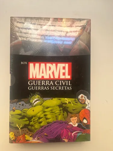 Título: Box Marvel: Guerra Civil e Guerras Secretas (Novo Século)