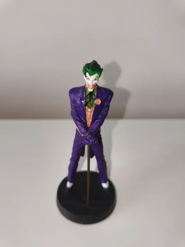 Miniatura Coringa Eaglemoss DC #03 Metal + Caixa + Fascículo