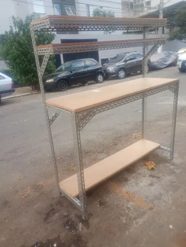 Material bancada porta paletes