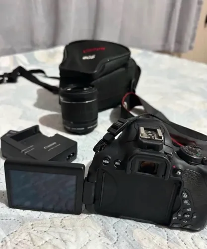 camera canon t3i com lente original