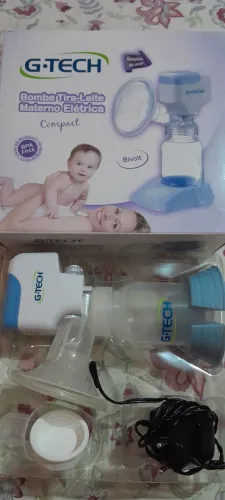 BOMBA TIRA - LEITE MATERNO ELÉTRICA G.TECH. POUCO USO, NA CAIXA. R$130,00.