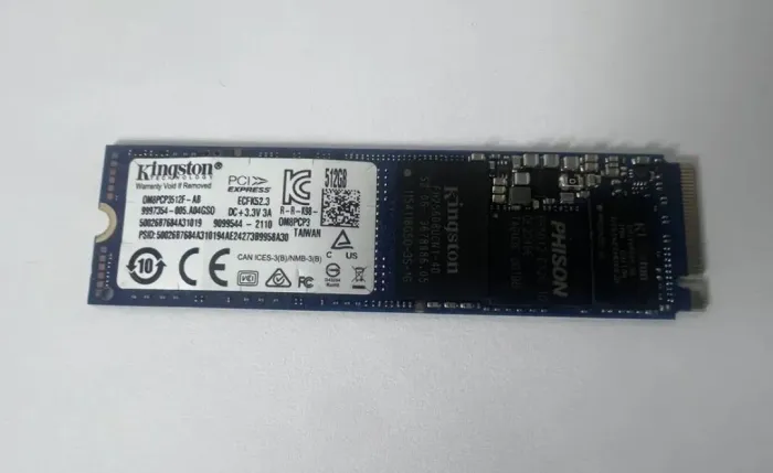SSD 512 Kingston mvme