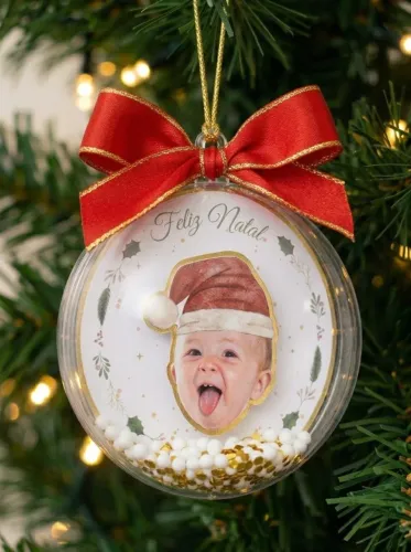 bola de natal personalizada