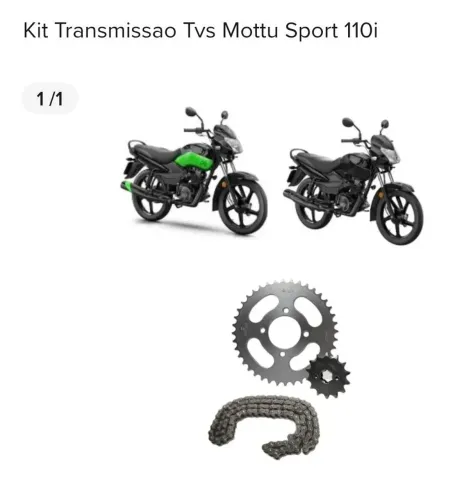 Kit relação mottu original