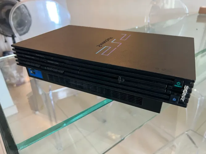Playstation 2 fat 5001 liga mais não da imagem