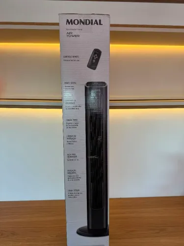 MONDIAL Ventilador de Torre Air Tower, Preto, 45W, 220V - VTR-01-B