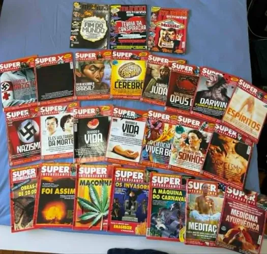 22 Revistas Super Interessante + 3 Mundo Estranho