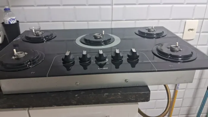 Cooktop 5 bocas mais balcao