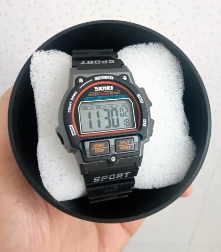 Skmei estilo Timex Ironman Triathlon anos 80 - Fitness Academia 