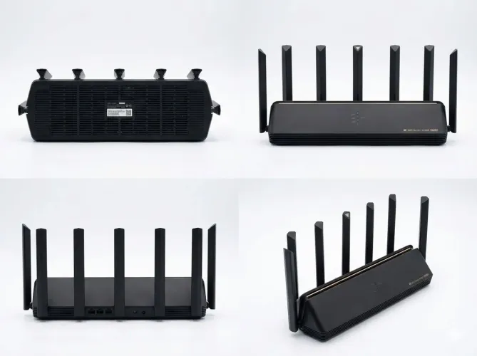 Roteador Xiaomi Mi WiFi AX6000 | Wi-Fi 6 | 6000 Mbps | Portas 2.5 e 5ghz - Estado de Novo