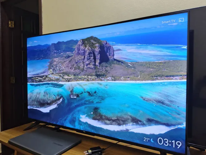 Tv Smart 50" 4k borda Ultrafina Seminova um cinema , Aproveite ...