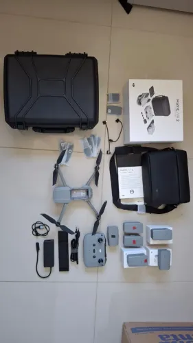 DJI AIR 2 FLY MORE COMBO + MALETA RÍGIDA - Em ótimo estado