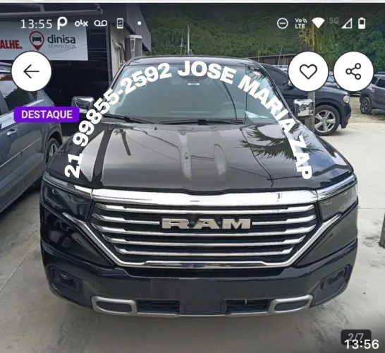 Ram Rampage Laramie 2.0 TB CD 4X4 Die. Aut. 2024