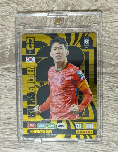 Card Golden Baller Adrenalyn XL Heungmin Son