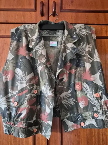 Colete vintage novo