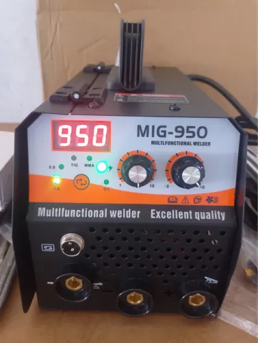 MÁQUINA DE SOLDA 3 EM 1 MIG-TIG-MMA 950 AMPERE ENERGIA 110V