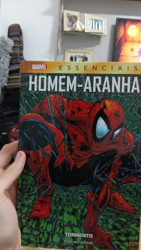 LIVRO-HQ Homem aranha essenciais tormento