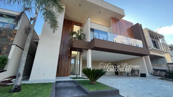 Casa á venda no Condomínio Buona Vita em Atibaia - SP, lazer e segurança 24 horas