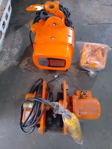 Talha elétrica 3ton com trole 