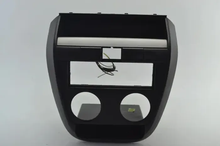 Moldura Radio Central Painel Vw Fox 2009 Original Preto