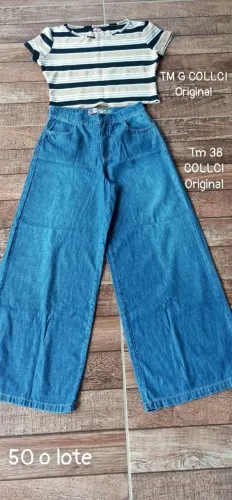 Calça tm 38. COLLCI ORIGINAL e blusa COLLCI ORIGINAL