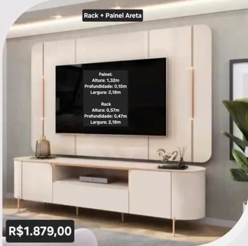 Rack + Painel Areta