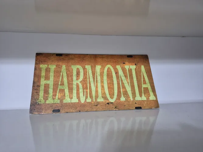 Placa Harmonia 