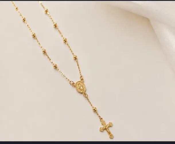 Cordão terço Ouro 18k