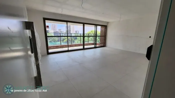 Apartamento à venda em Recife-PE, 3 quartos, 3 suítes, 2 salas, 4 banheiros, 2 vagas, 122m
