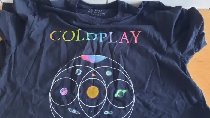 Camisa Coldplay