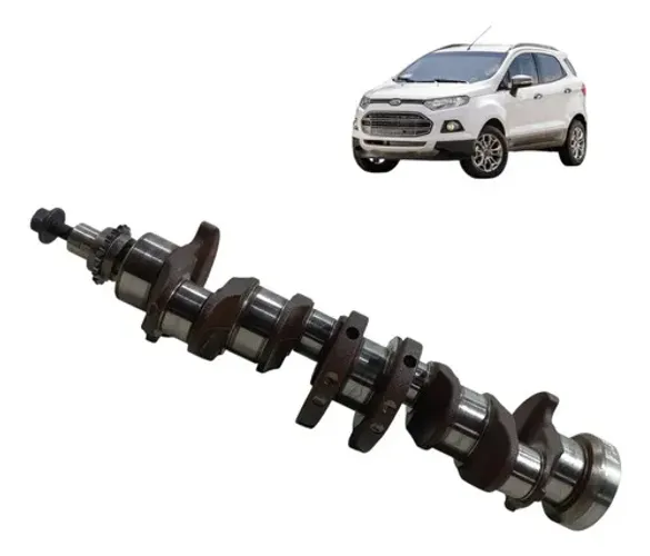 Eixo Virabrequim Motor Ford Ecosport 2003 2012 1.6 Standard