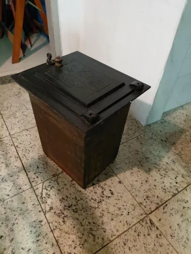 Forno Caixote a Lenha 35x28 Ferro Fundido
