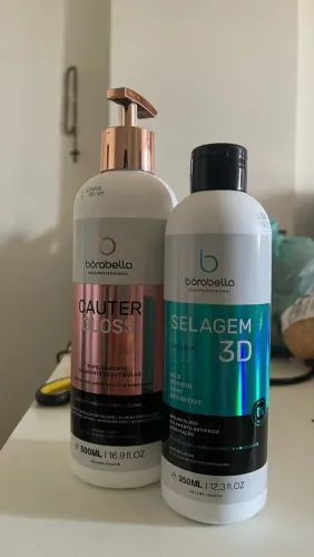 Cauter Gloss 500 ml + Selagem 350 ml Borabella