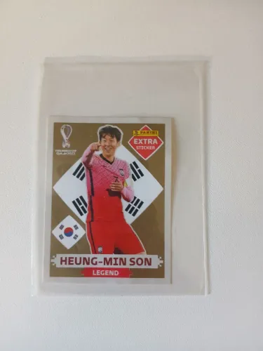 Figurinha legend Son Gold (Qatar 2022)