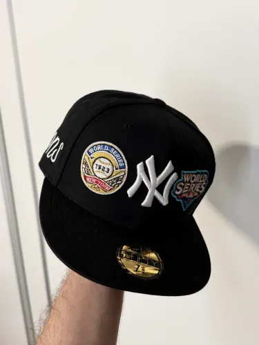 Boné New Era 5950 MLB NY Yankees Champs Historic World Series