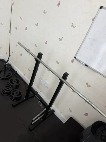 Itens de musculação 