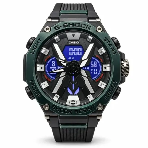 RELÓGIO MASCULINO BATMAN G-SHOCK BORRACHA PRETA