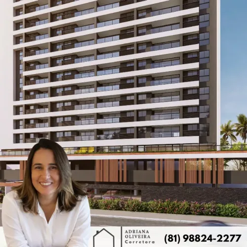 Praça dos Ipês Apartamentos de 3 Quartos com Varanda Gourmet e Lazer na Encruzilhada