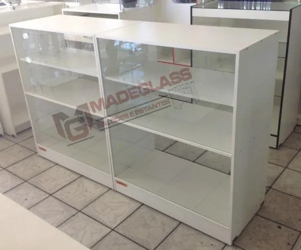 Balcão Vitrine Expositor 1.60mt em 12x sem juros no cartão de crédito