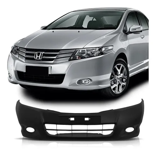 Parachoque honda city 2009 2010 2011 com e sem furo milha