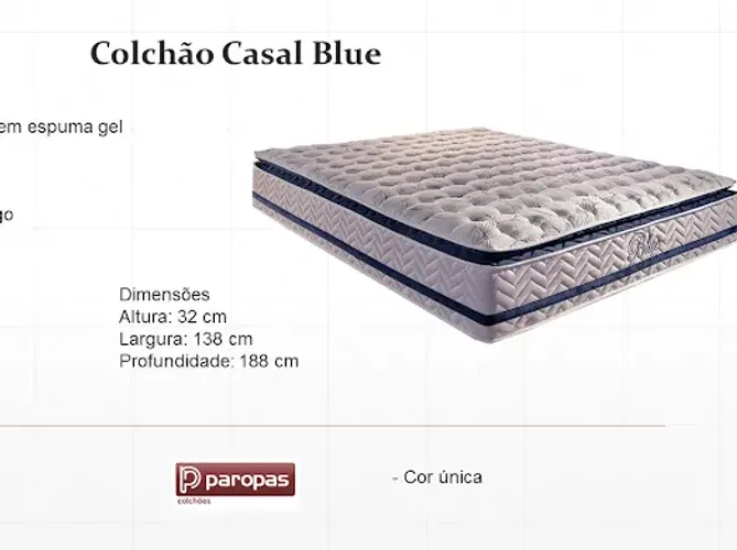 Quarto colchão casal molas Ensacadas 