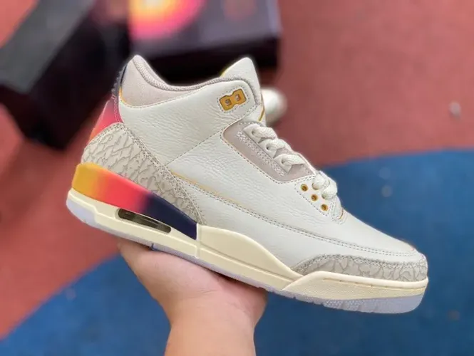 J. Balvin x Air Jordan 3 Retro 'Medellín Sunset'