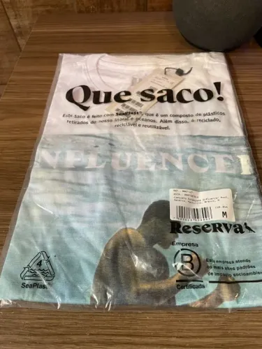 Camiseta Estampada Reserva Pool Tamanho M