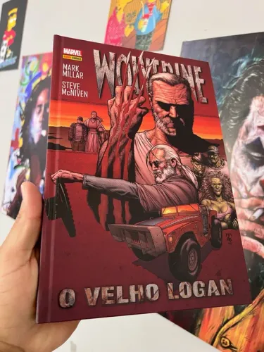 Wolverine o velho Logan capa dura 