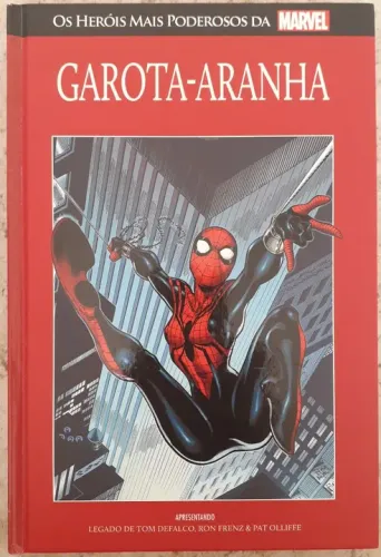 Garota Aranha da Coleção Os Heróis Mais Poderosos da Marvel Raridade da Editora Salvat
