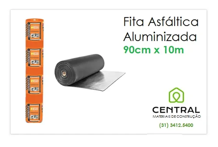 Manta Asfáltica Aluminizada