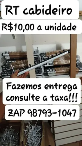 RT cabideiro R$10,00 a unidade!!!