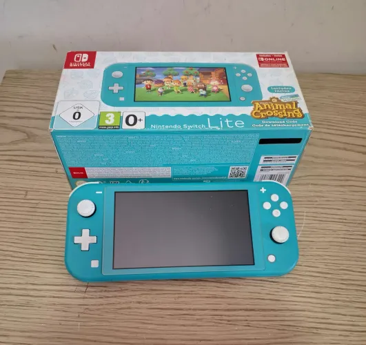 Promoção Nintendo Switch Lite Destravado 1TB Azul Turquesa( ACEITO CREDISHOP)